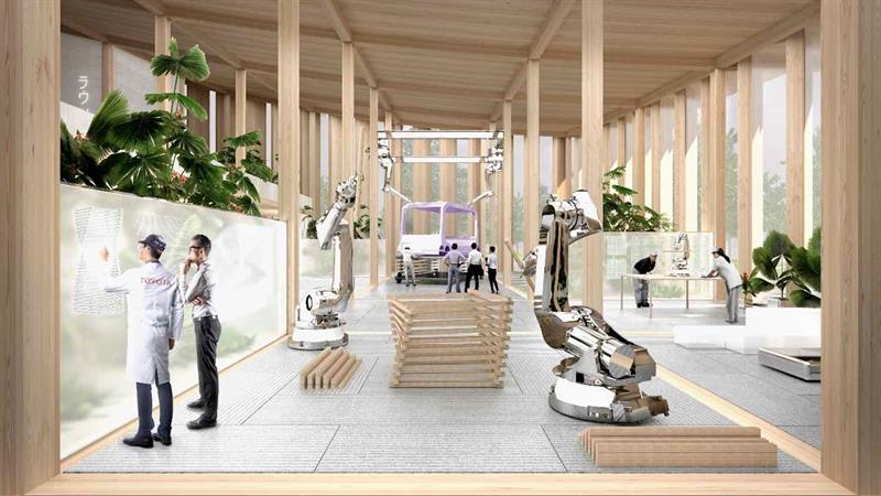 Toyota's Woven City will house robots alongside 2,000 members of staff and their families